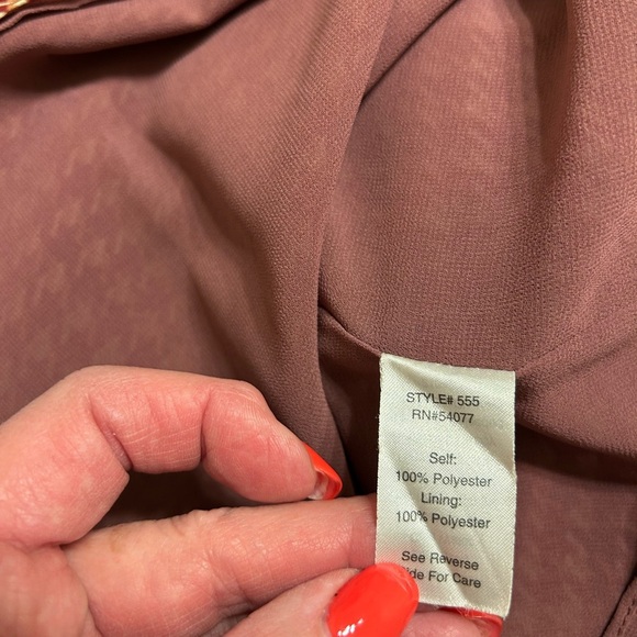 CAbi Red Fitted Sleeveless Camisole - Picture 6 of 7